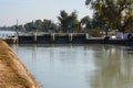 Head Bridge over Mohajir Branch Canal Royalty Free Stock Photo